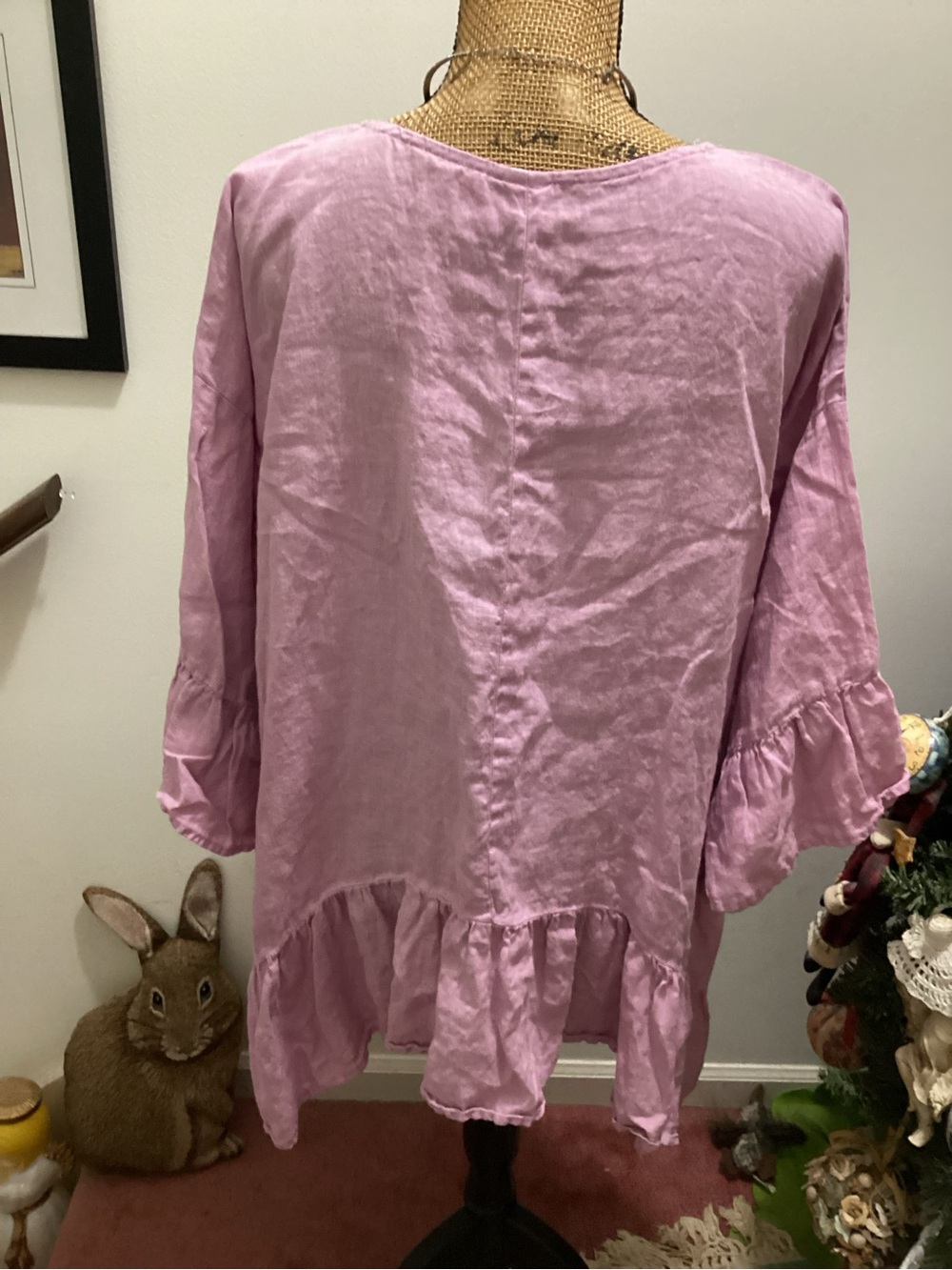 Match Point Linen Tunic - Picture 3 of 4